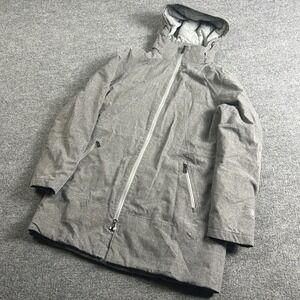NorthFace Ancha Parka Insulated Grey Dri Vent Hooded Women's Jacket Size Large